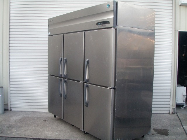 縦型冷凍冷蔵庫 1凍3蔵 ホシザキ HRF-90LAT 業務用 中古 送料別途見積 - 1